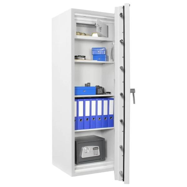 Rottner Wertschutzschrank EN3 Diamant Super Fire Premium DO160 Elektronikschloss lichtgrau T05942
